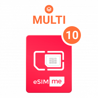 eSIM.me Card | MULTI 10