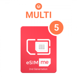 eSIM.me-Karte für Bubblegum Junior_7 | MULTI 5 eSIM.me-Karte für Bubblegum Junior_7 | MULTI 5