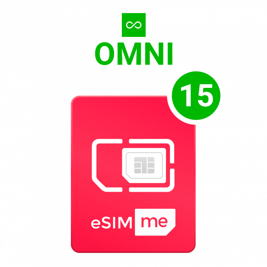 Cartão eSIM.me para GM GM 21   | OMNI 15