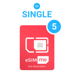 eSIM.me-Karte für Bubblegum Junior_7 | SINGLE 5 eSIM.me-Karte für Bubblegum Junior_7 | SINGLE 5