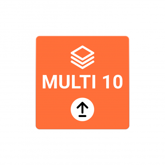 License Upgrade | MULTI 10 =>