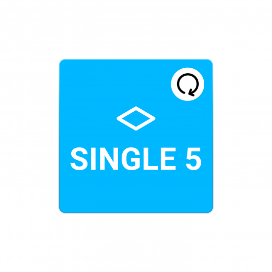 Transferencia de licencia | SINGLE 5 => SINGLE 5