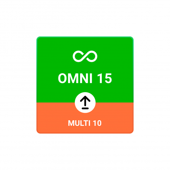 Aggiornamento licenza | MULTI 10 => OMNI 15