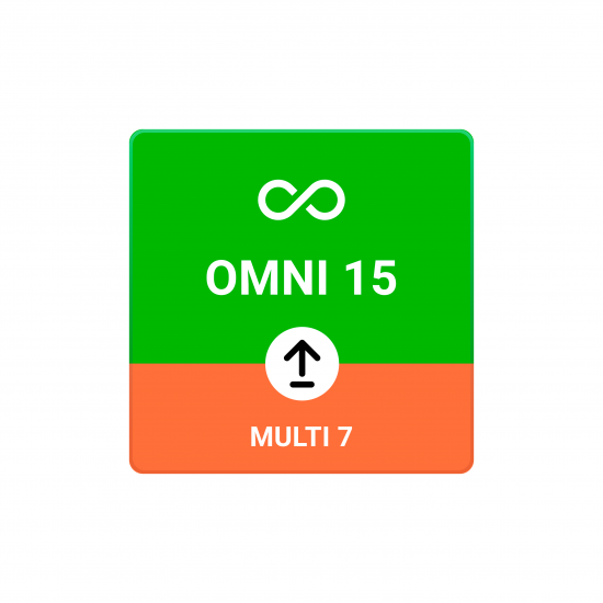 Actualización de licencia | MULTI 7 => OMNI 15 Actualización de licencia | MULTI 7 => OMNI 15