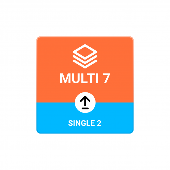 License Upgrade | SINGLE 2 => MULTI 7