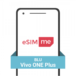 Cartão eSIM.me para BLU Vivo ONE Plus Cartão eSIM.me para BLU Vivo ONE Plus