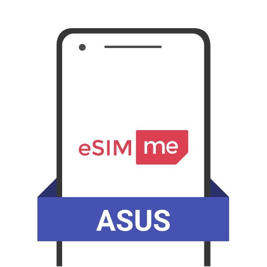 Tarjeta eSIM.me para Asus