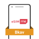 eSIM.me Card for Bkav