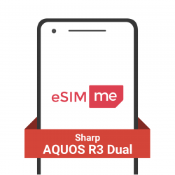 eSIM.me-Karte für Sharp AQUOS R3 Dual eSIM.me-Karte für Sharp AQUOS R3 Dual