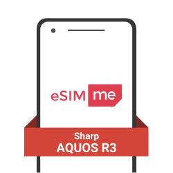 eSIM.me-Karte für Sharp AQUOS R3 eSIM.me-Karte für Sharp AQUOS R3